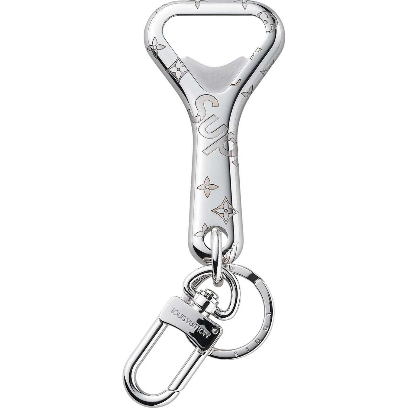 Louis Vuitton/Supreme Bottle Opener Keychain
