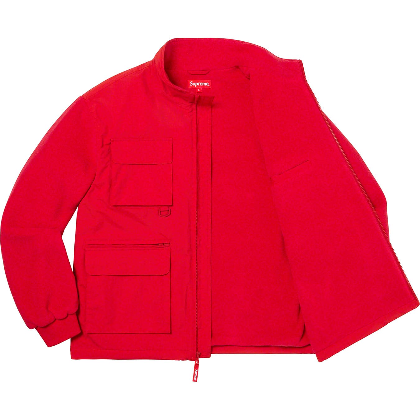 着丈68cm19FW Supreme Upland Fleece Jacket M