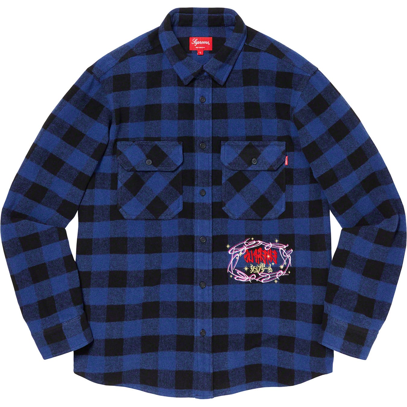 Supreme 1-800 Buffalo Plaid Shirt