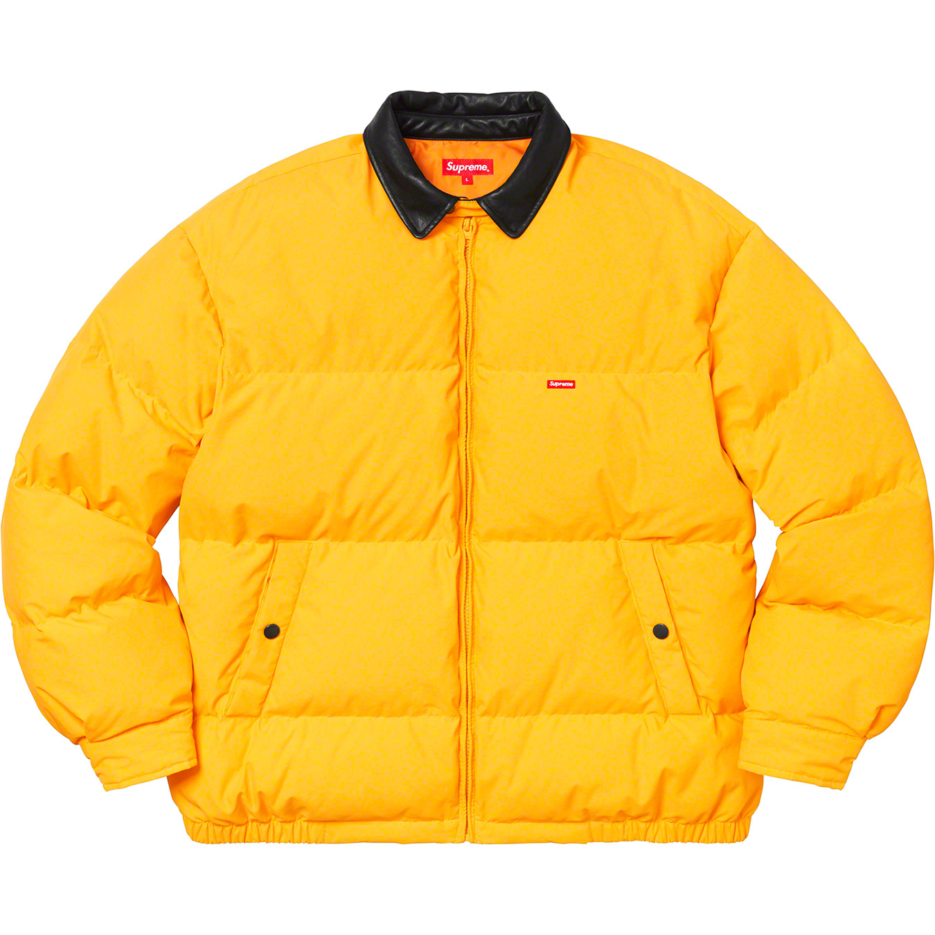 お値下げは可能でしょうかsupreme/19aw leather collar puffy jacket