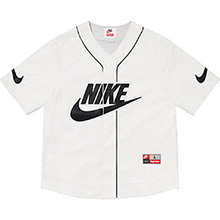 Supreme®/Nike® Leather Baseball Jersey