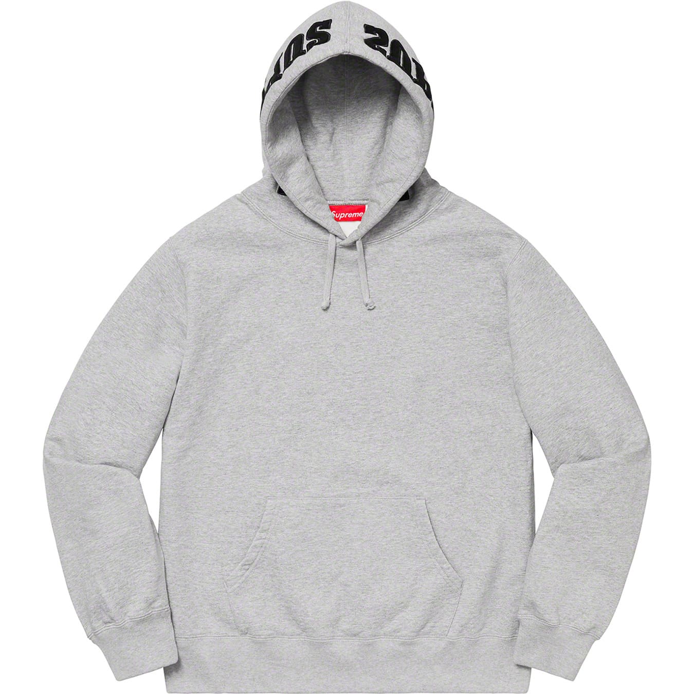 Supreme Mirrored Logo Hooded Sweatshirt