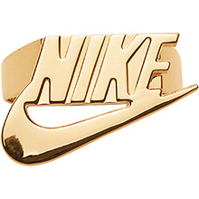 Supreme®/Nike® 14K Gold Ring