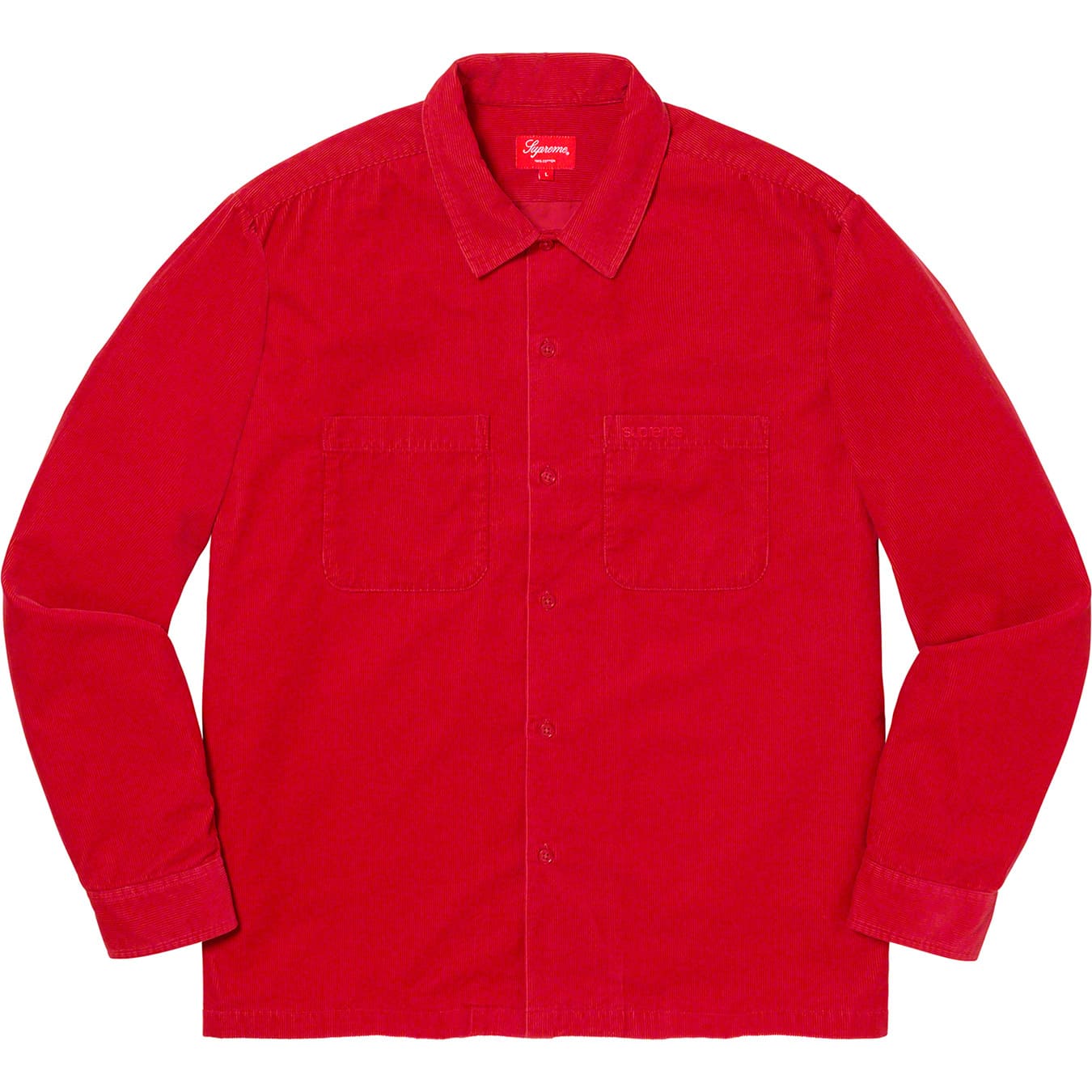 M 19fw Supreme Corduroy Shirt コーデュロイ