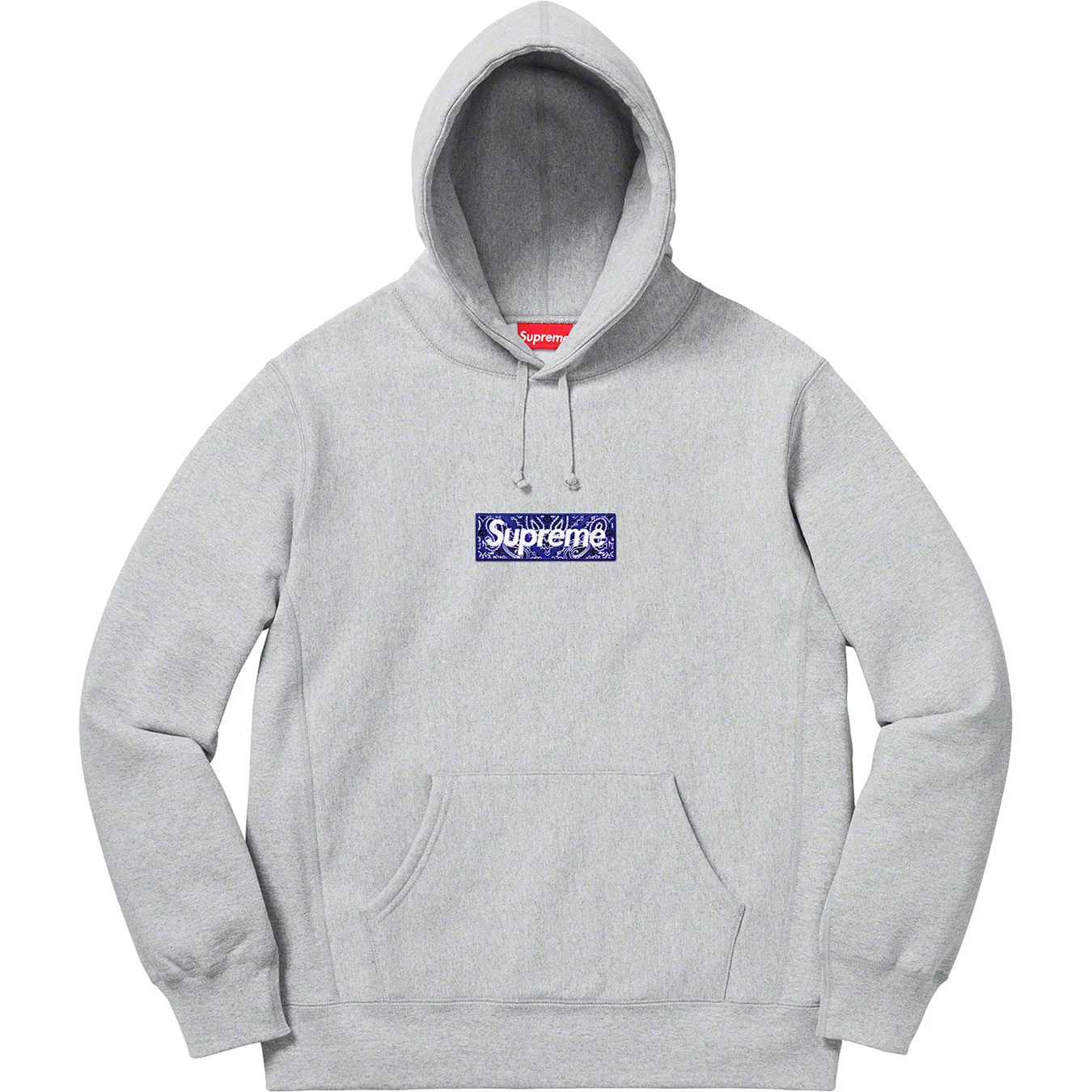 PinkSupreme Bandana Box Logo Hooded Sweat