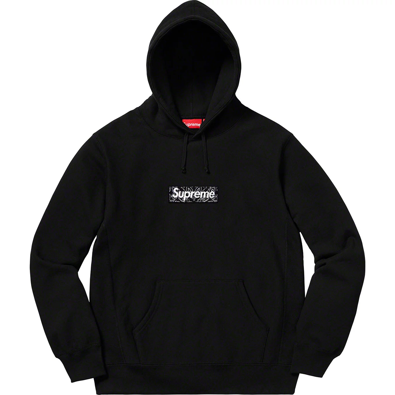 Bandana Box Logo Hooded Sweatshirt | Supreme 19fw