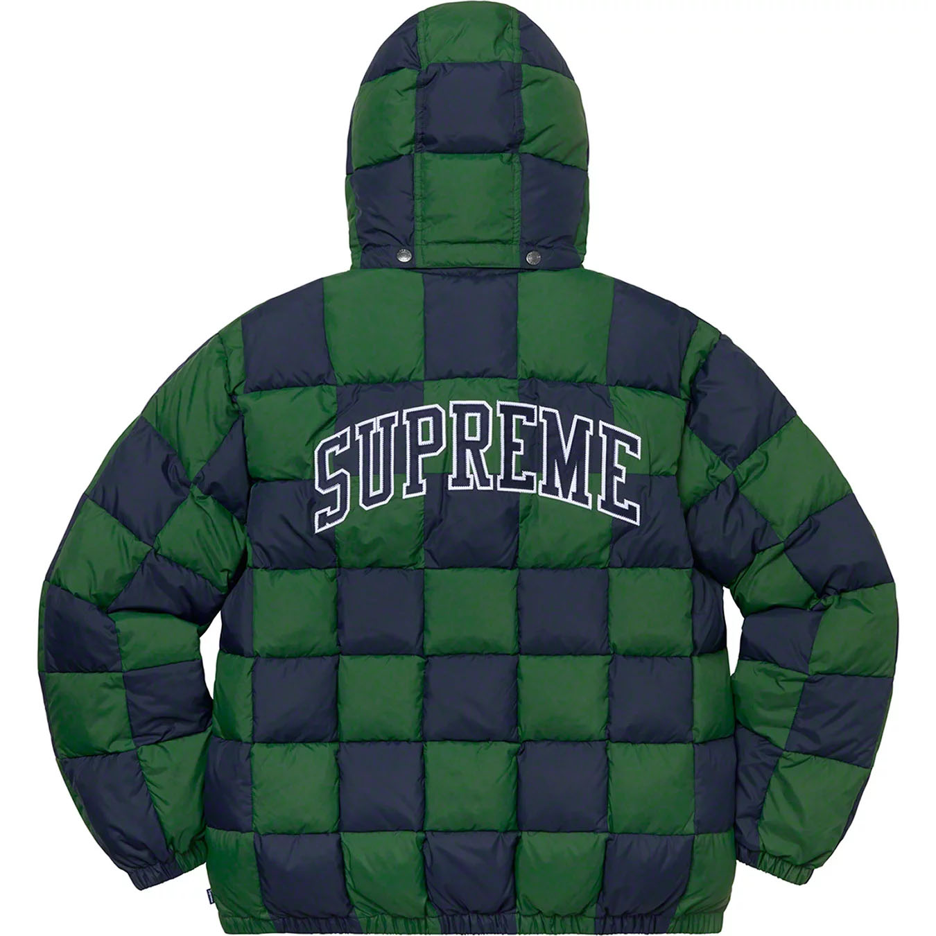 Supreme Checkerboard Puffy Jacket