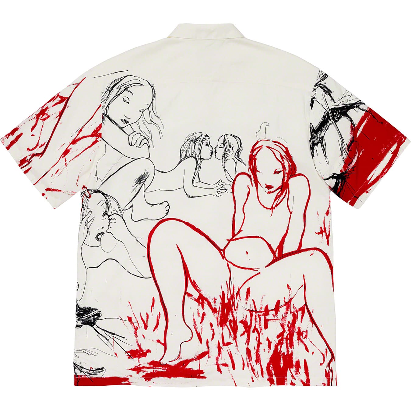 Supreme Rita Ackermann/Supreme Rayon S/S Shirt