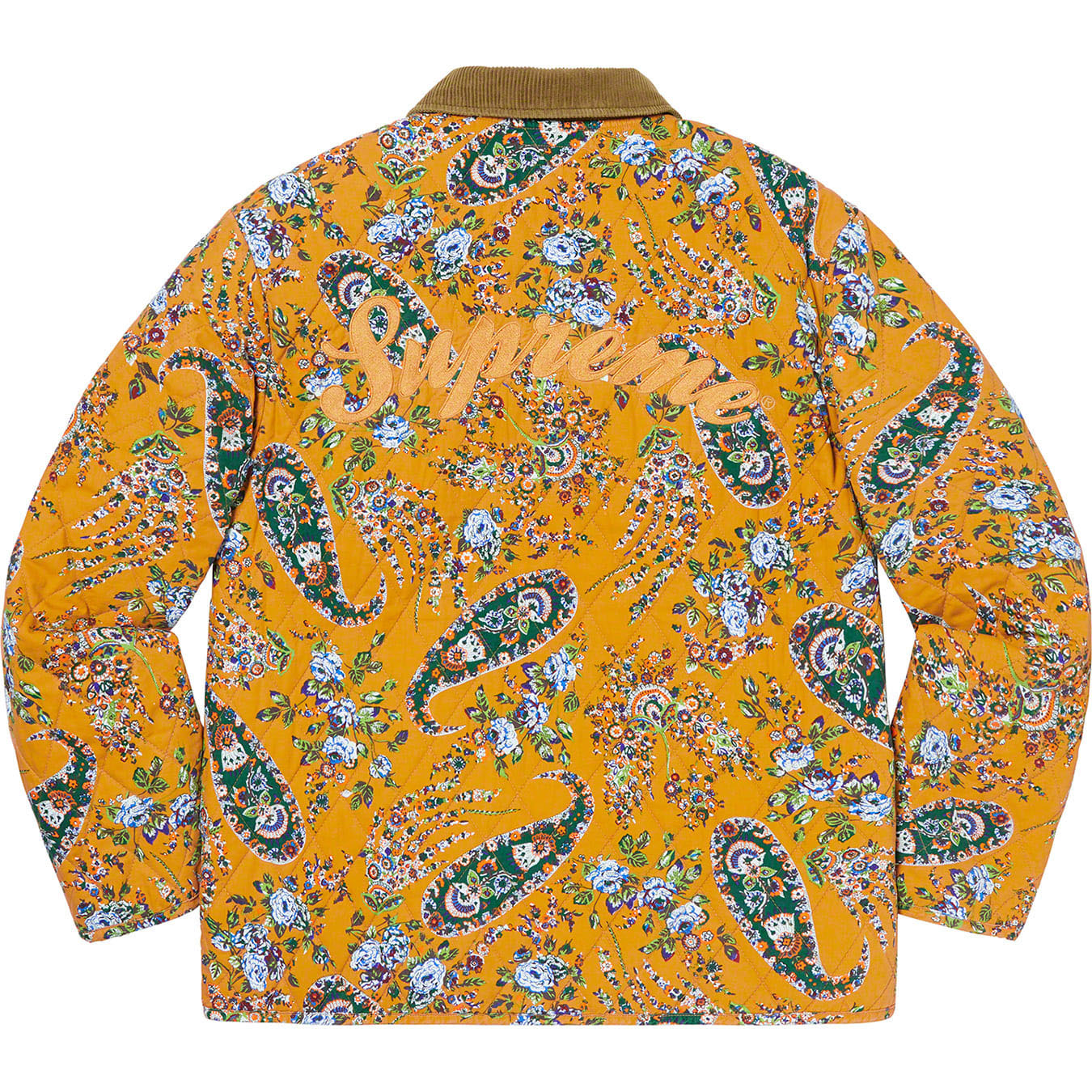 Supreme Quilted Paisley Jacket