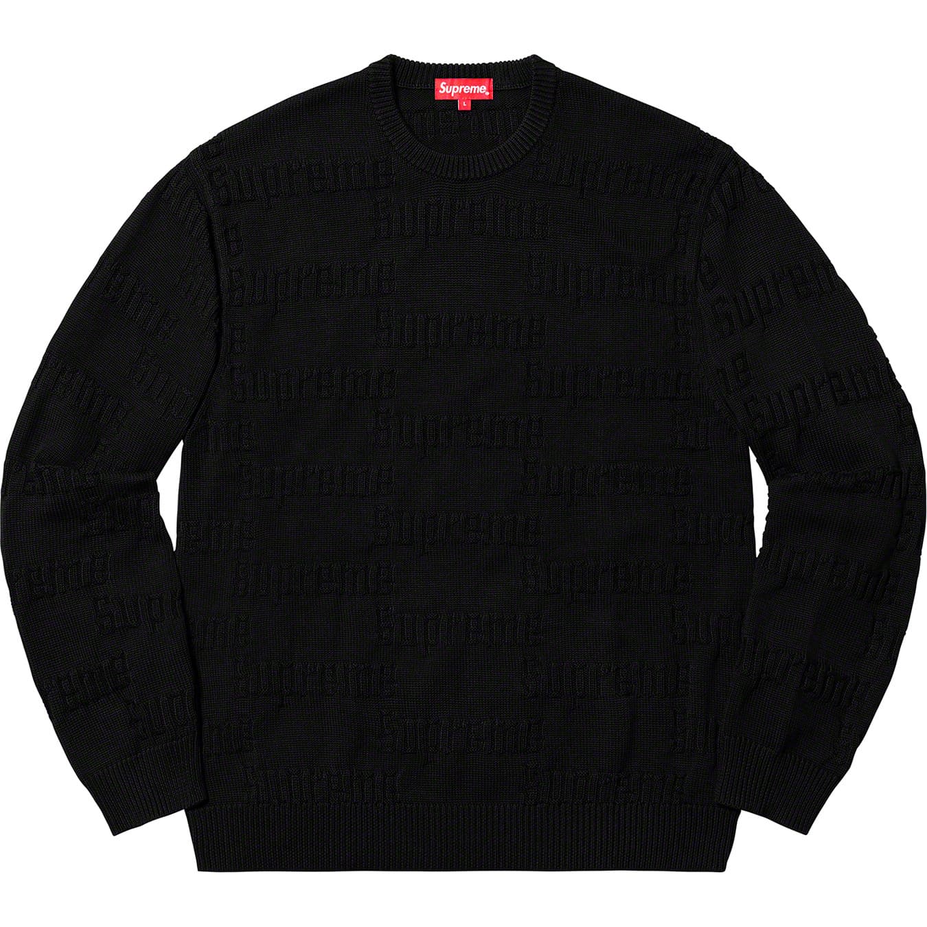 Supreme Raised Logo Sweater