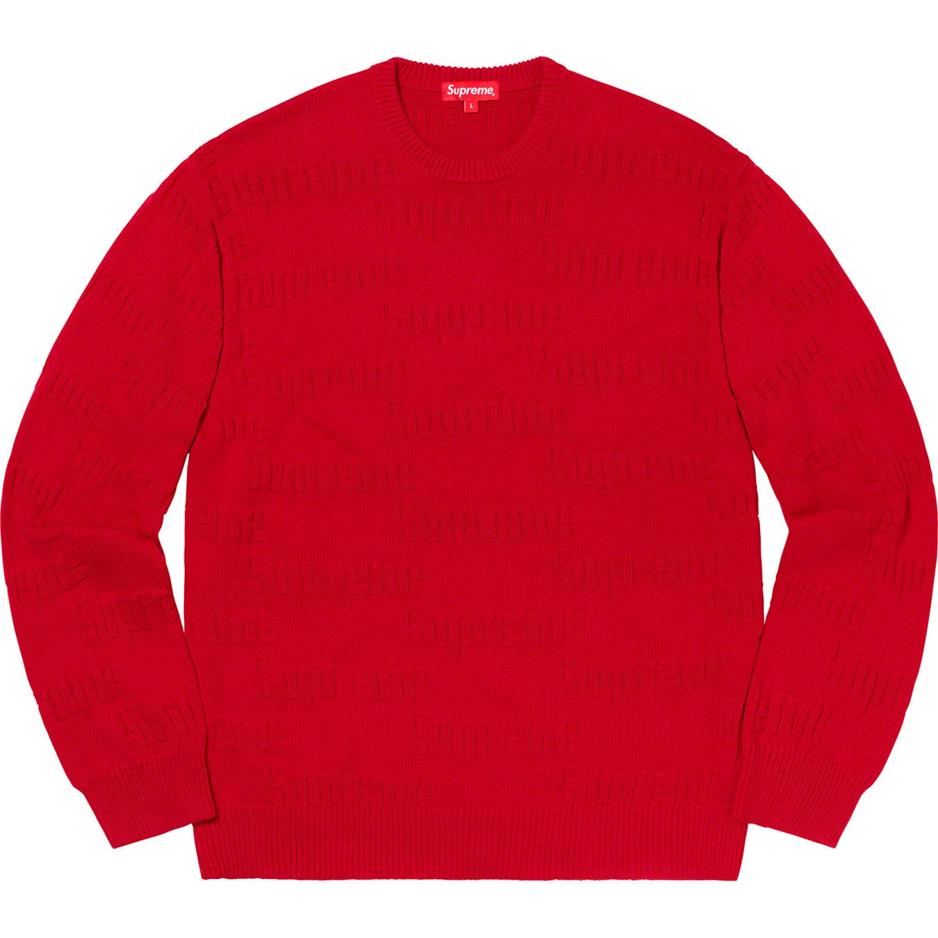 Supreme Raised Logo Sweater