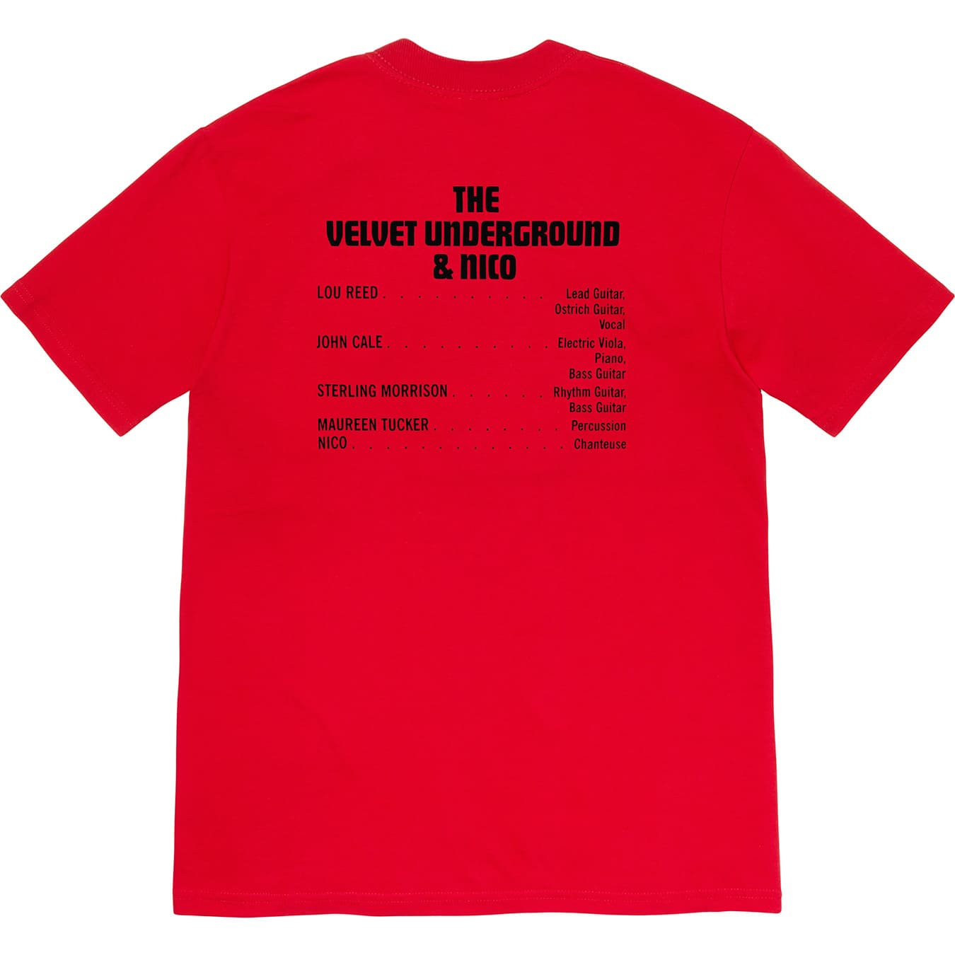 Supreme/The Velvet Underground & Nico Tee