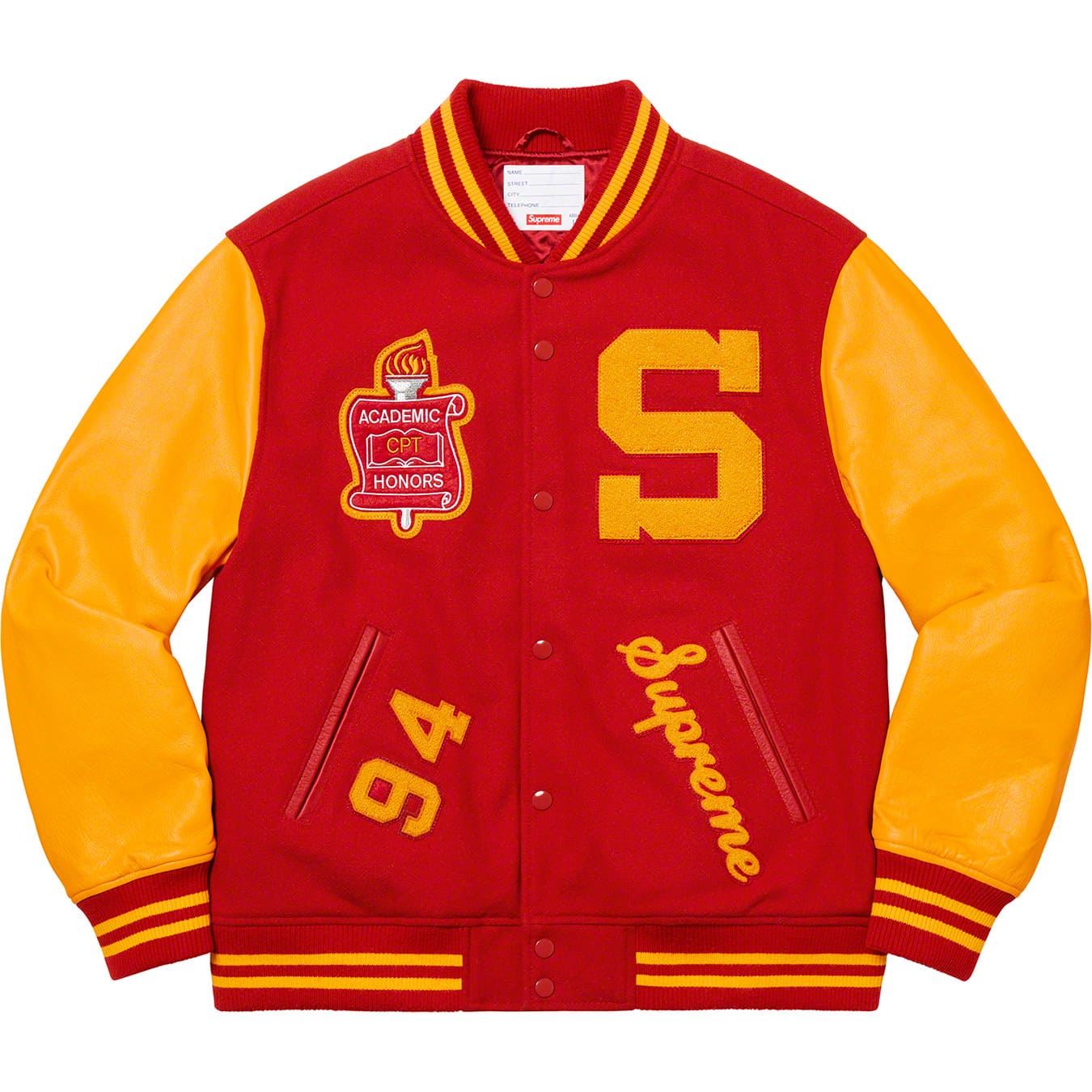 Supreme Team Varsity Jacket
