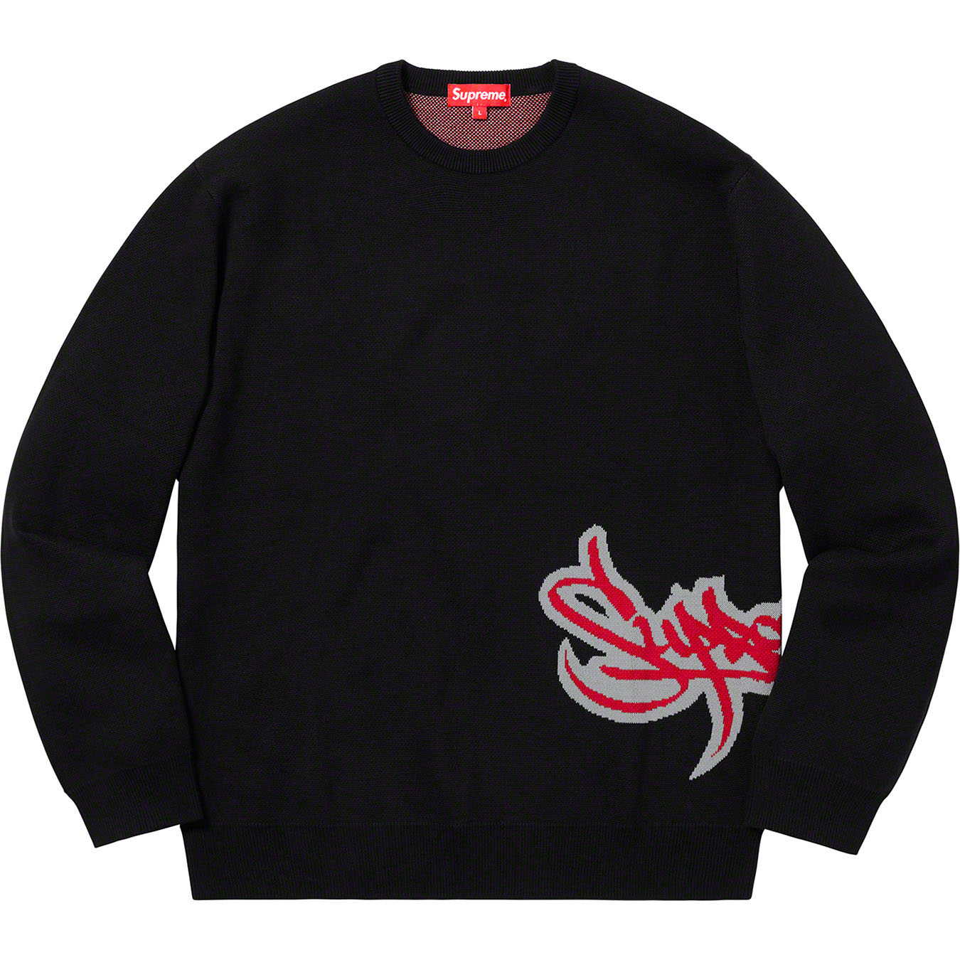 Tag Logo Sweater | Supreme 19ss