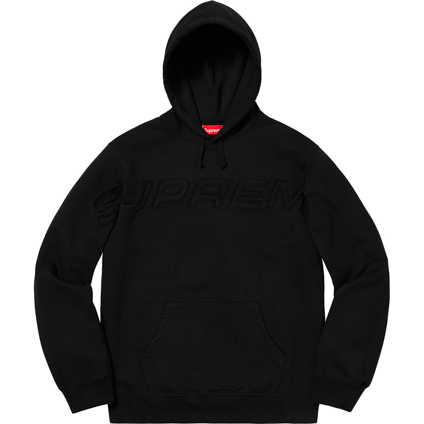 Supreme Set In Logo Hooded Sweatshirt