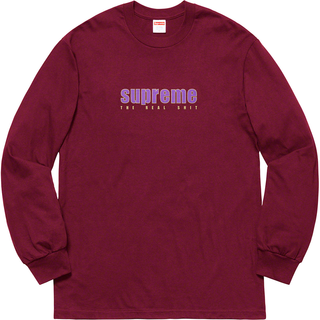 Supreme The Real Shit L/S Tee