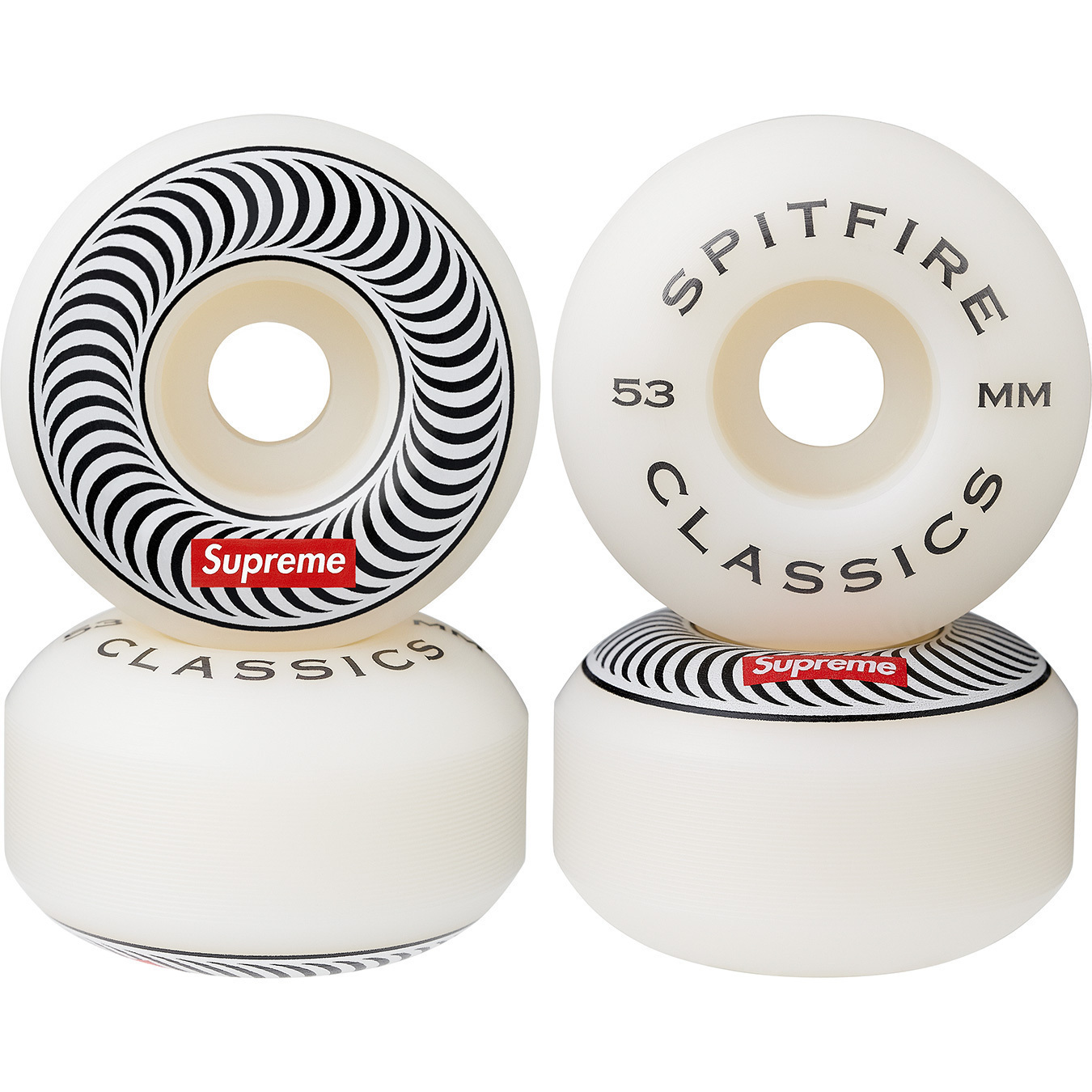 Supreme®/Spitfire® Classic Wheels (Set of 4)