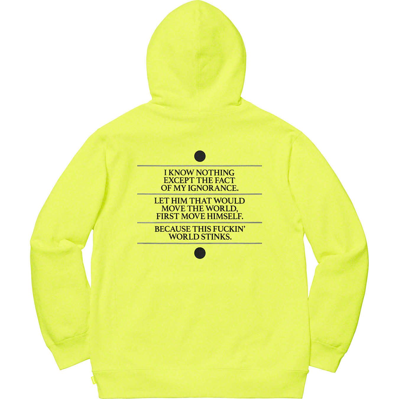 Supreme Know Thyself Hooded Sweatshirt