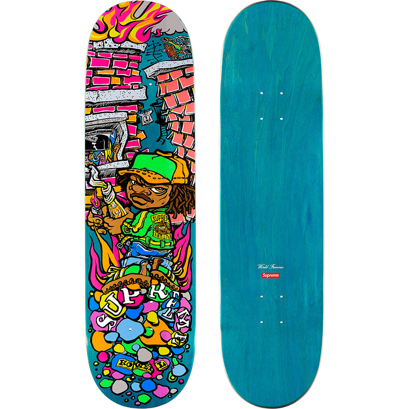 Supreme Molotov Kid Skateboard