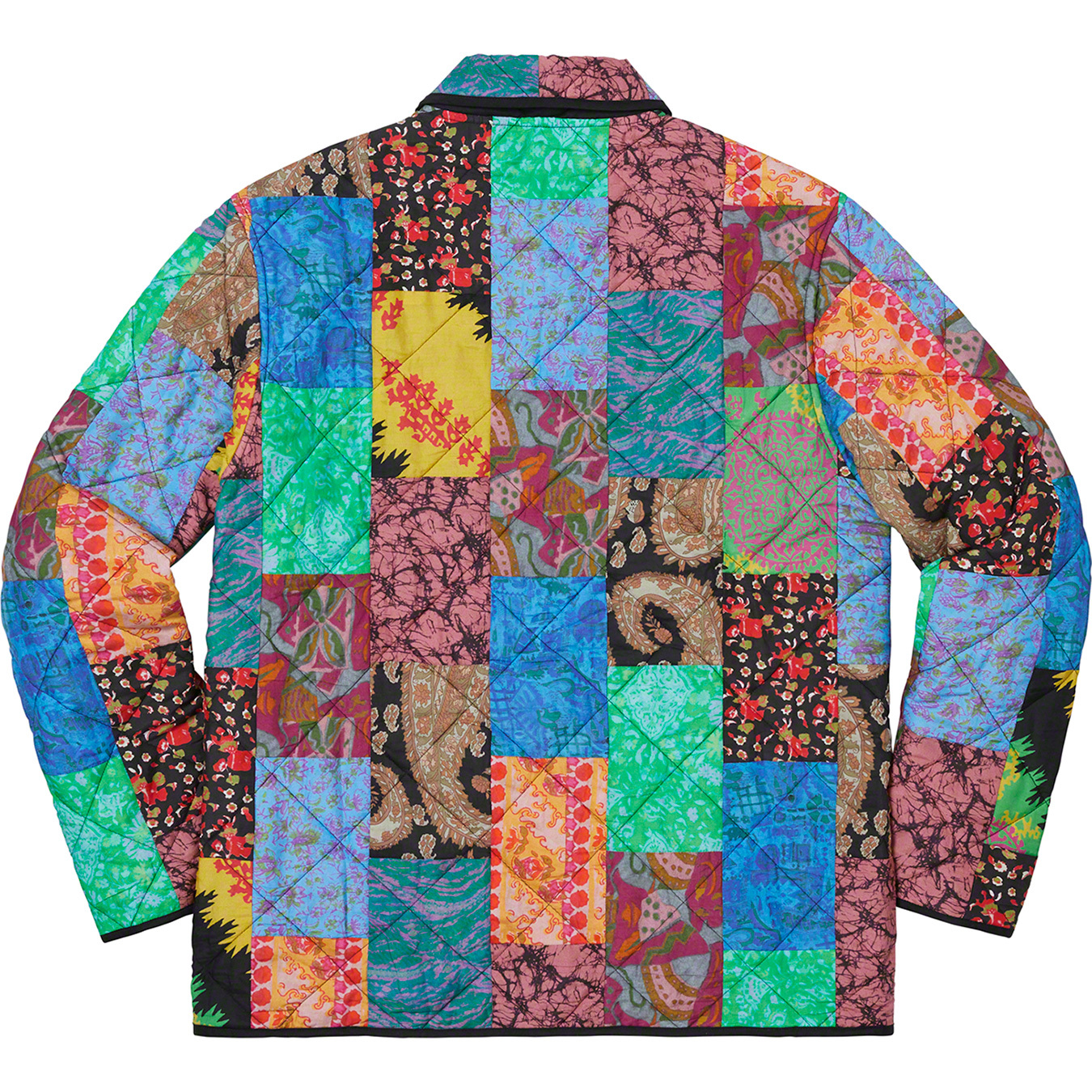 Supreme Reversible Patchwork Quilted Jacket