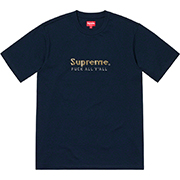 Supreme Logo Stripe S/S Top