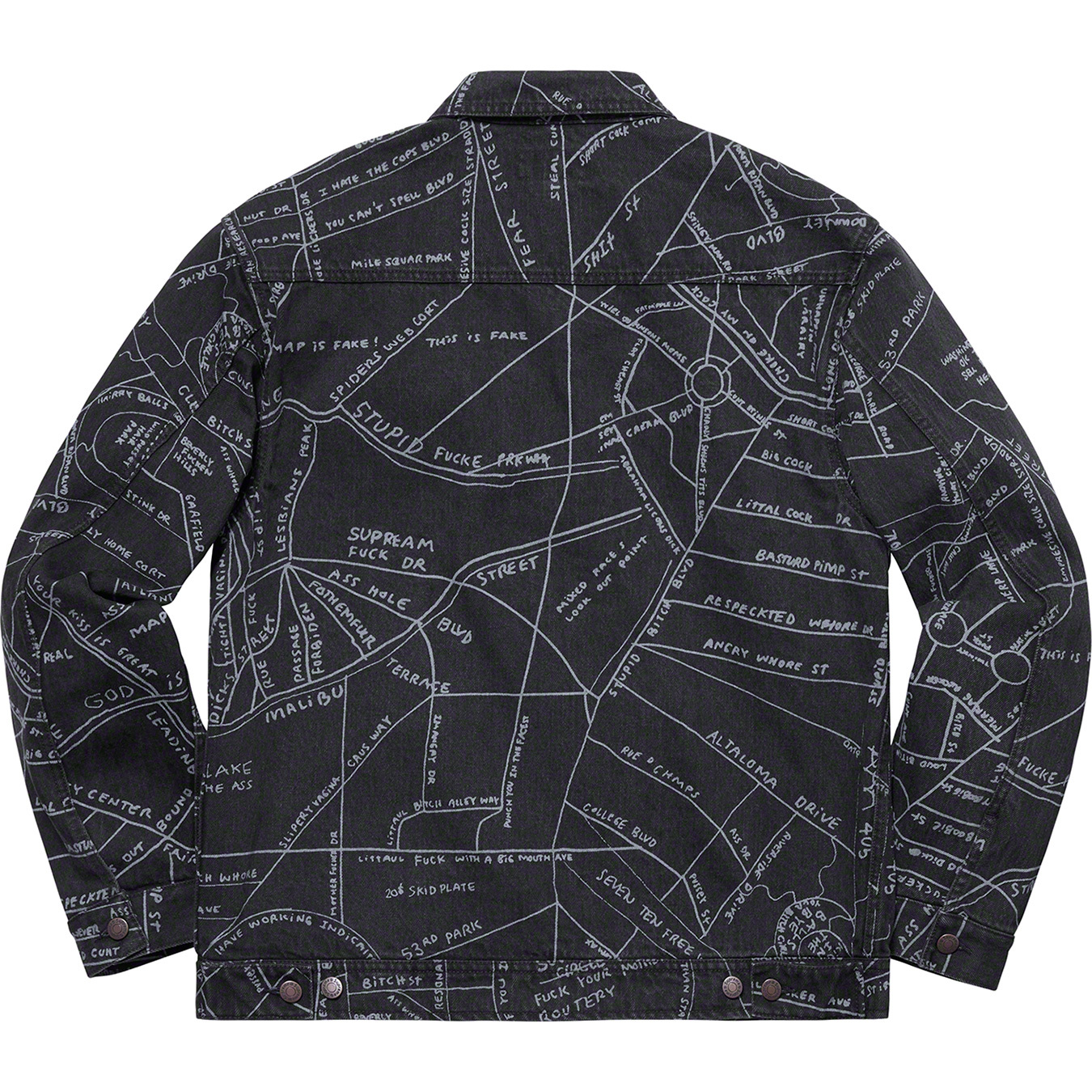 Supreme Gonz Map Work Jacket