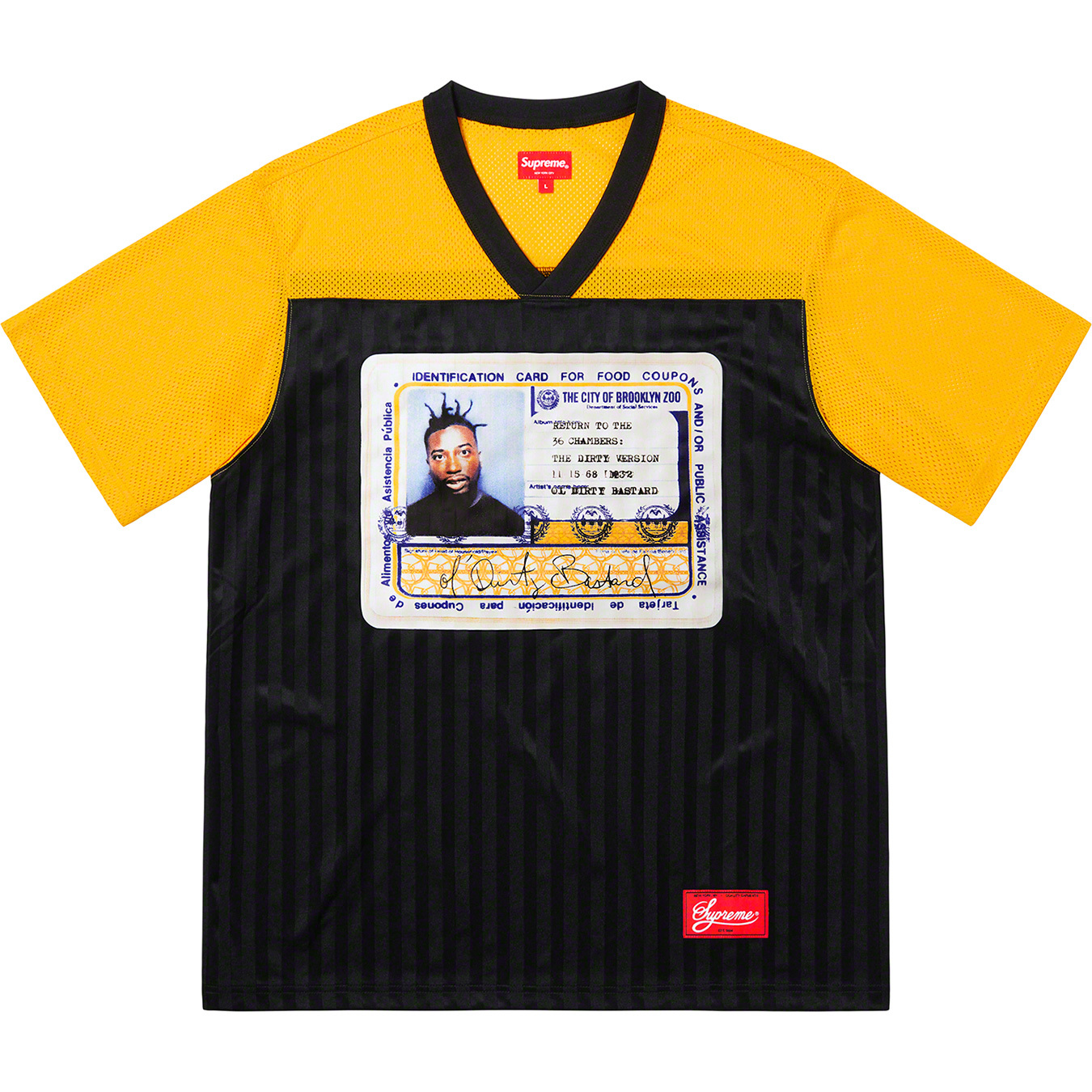 Ol Dirty Bastard Football Top Supreme 19ss