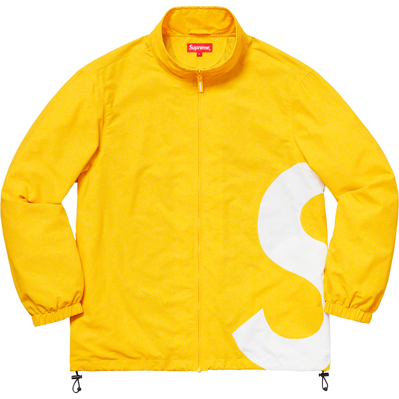 ジャケット/アウターs logo track jacket yellow M - ナイロンジャケット