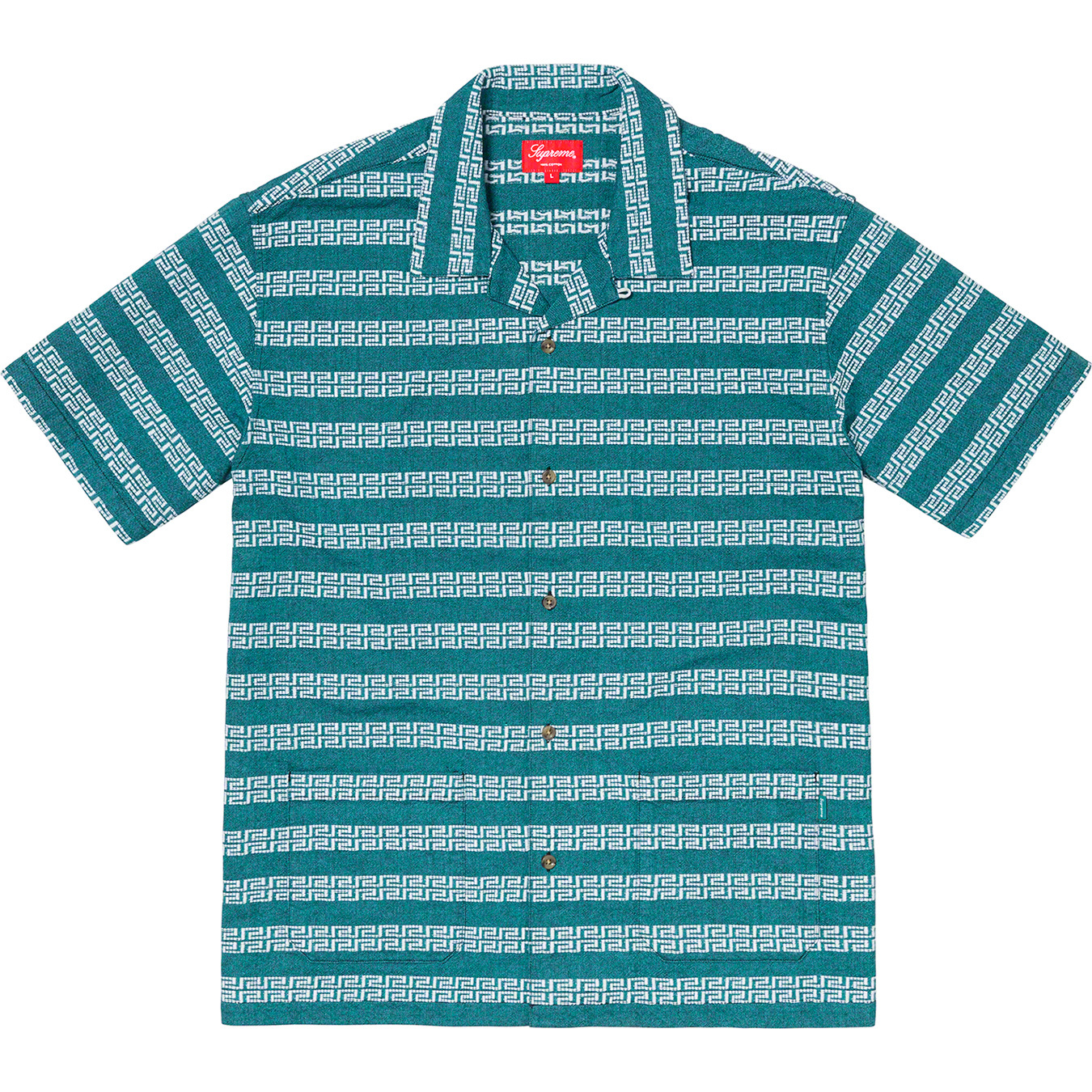 Supreme Key Stripe S/S Shirt