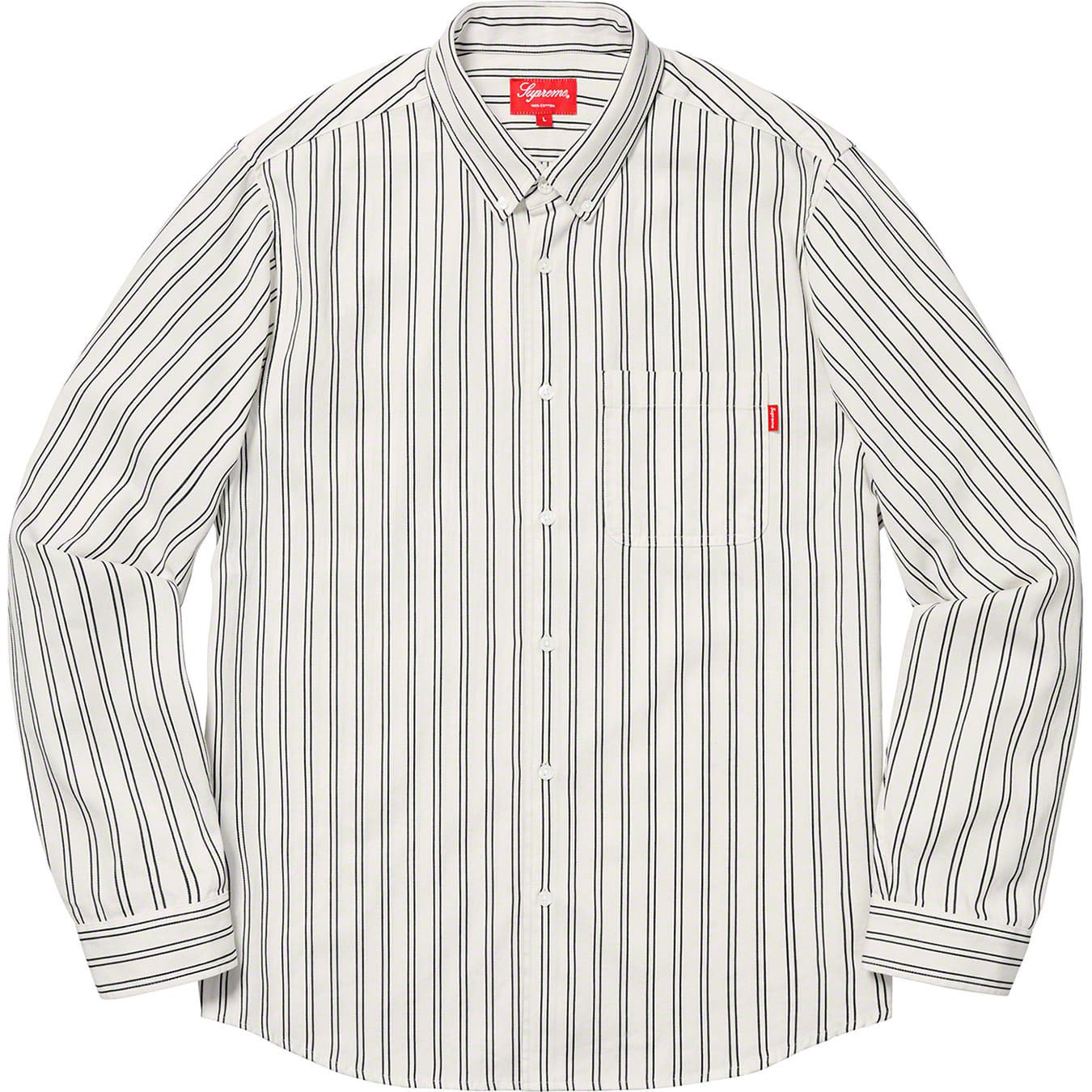 Supreme Stripe Twill Shirt