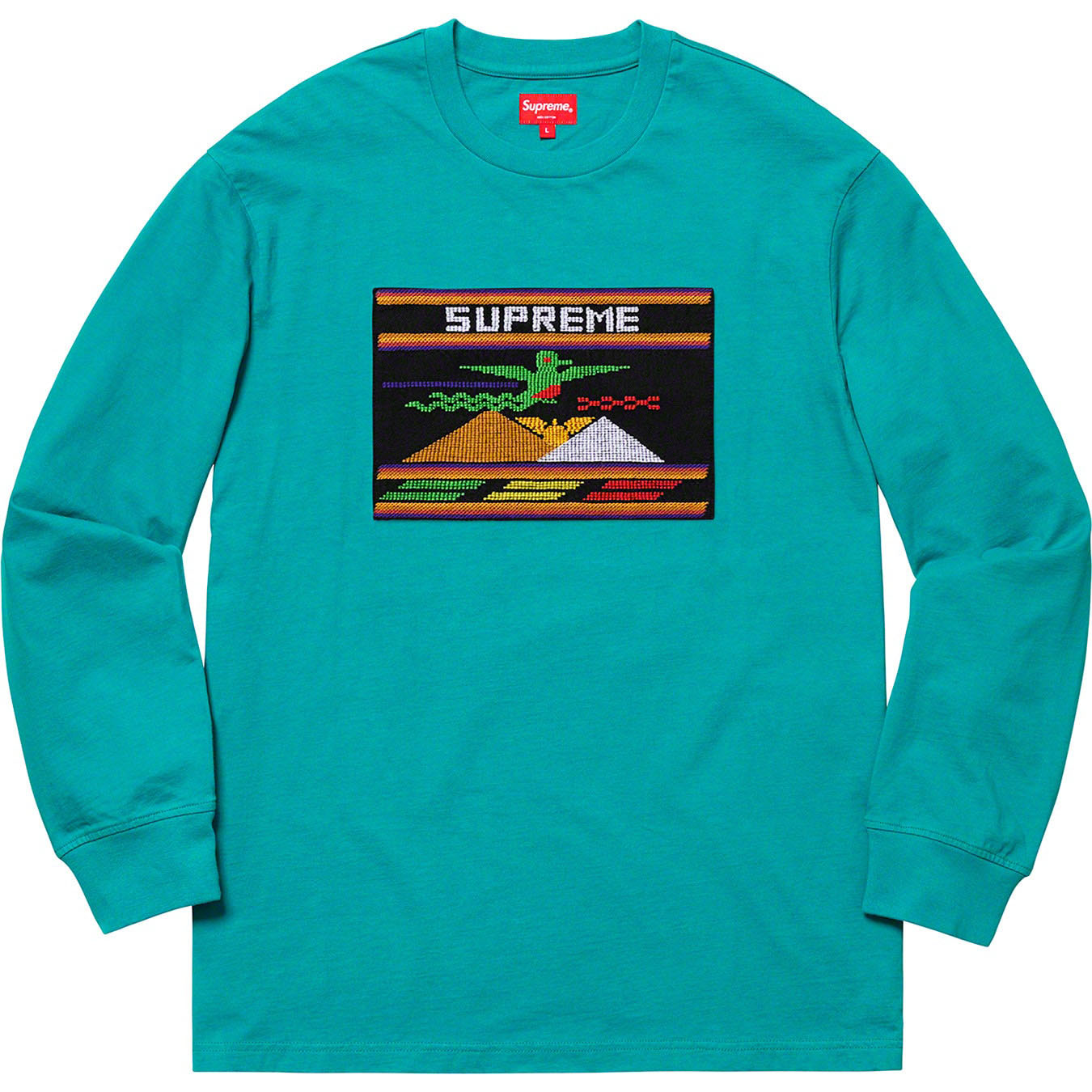 Supreme Needlepoint Patch L/S Top