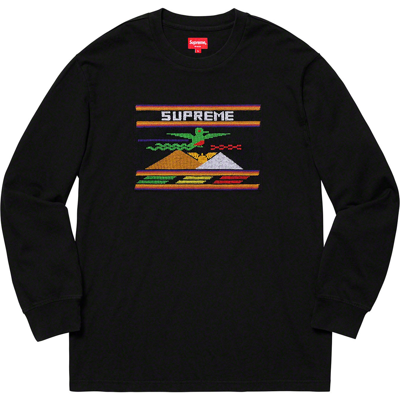 Supreme Needlepoint Patch L/S Top