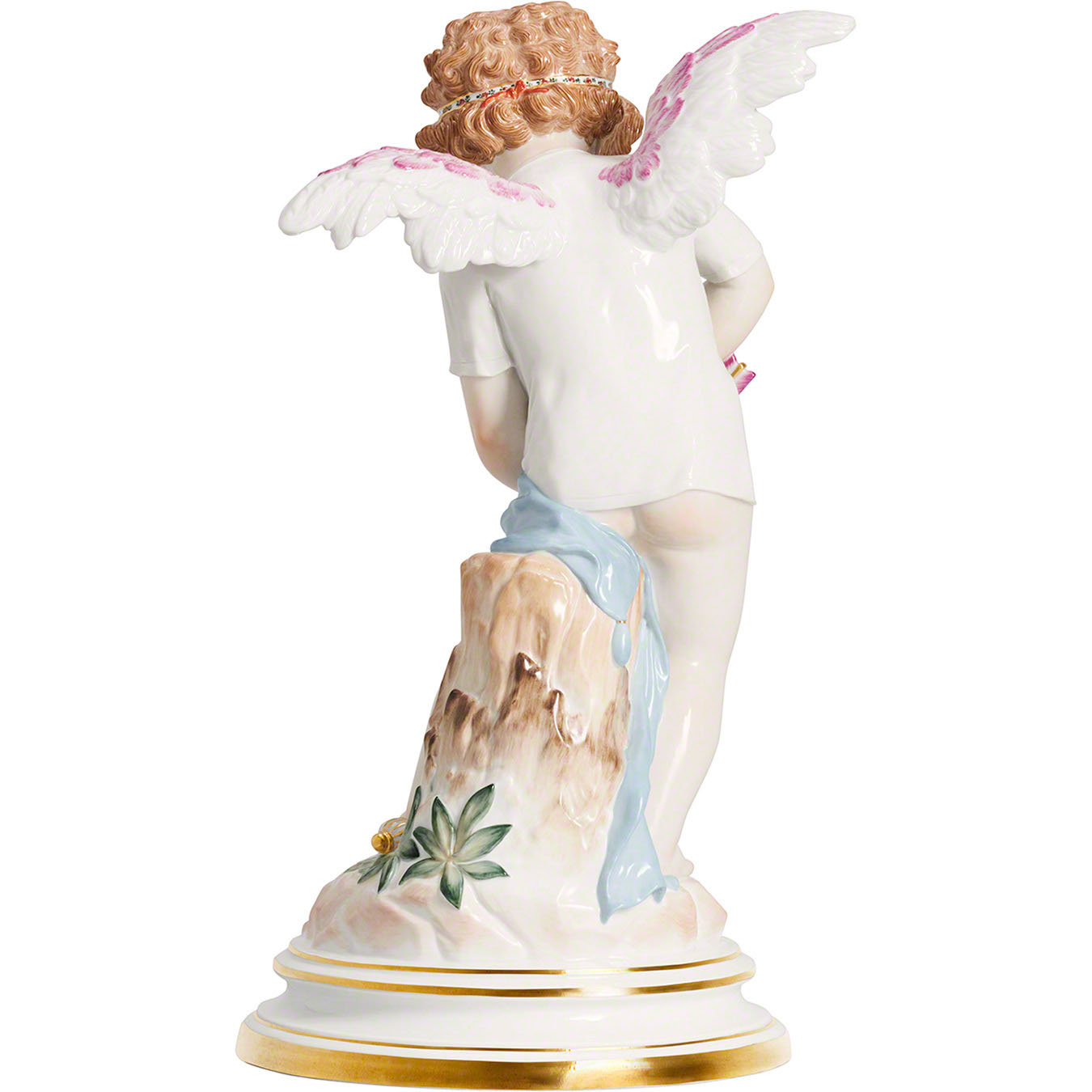 Supreme®/Meissen® Hand-Painted Porcelain Cupid Figurine