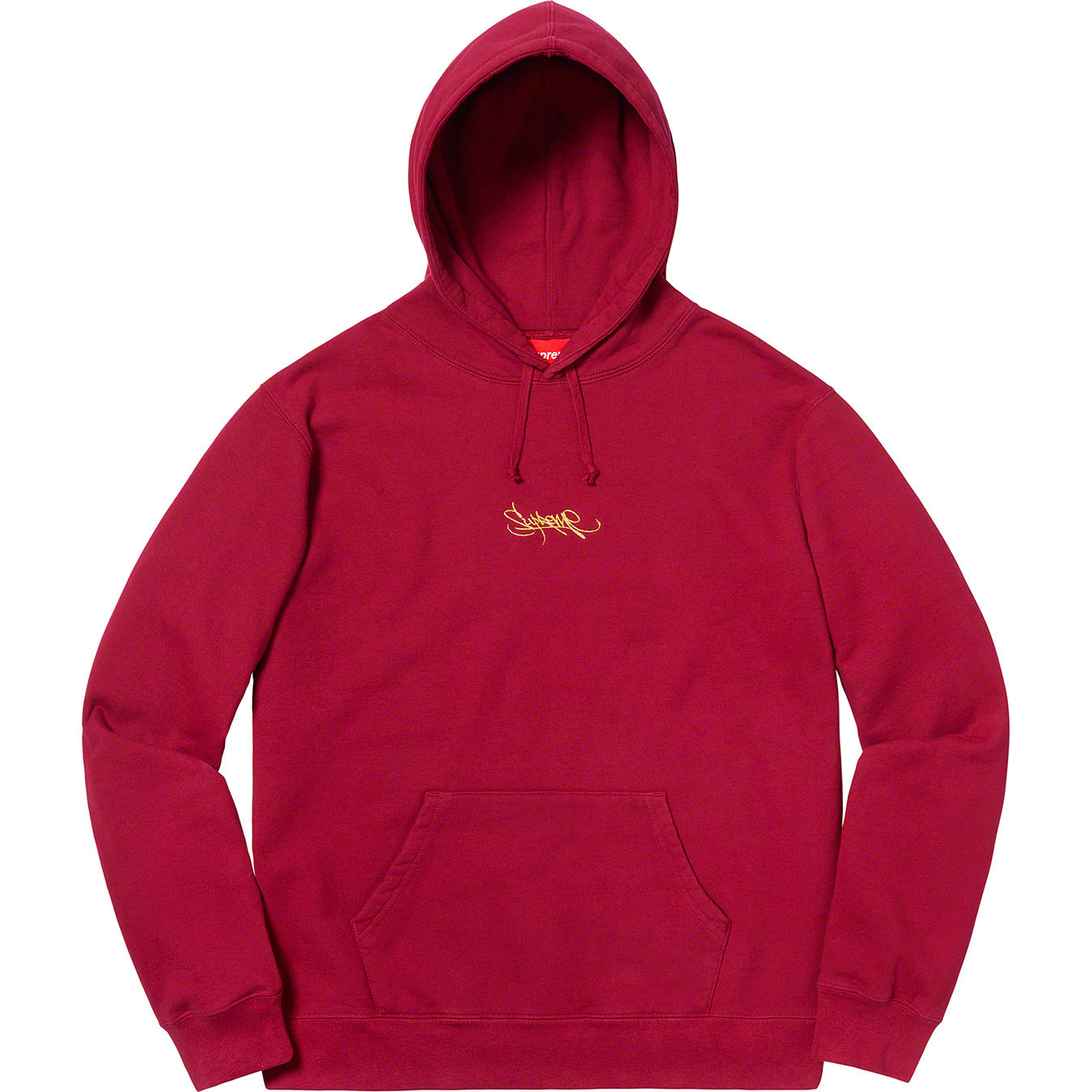 Tag Logo Hooded Sweatshirt | Supreme 19ss