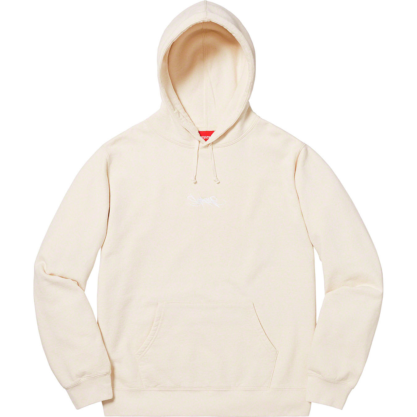 Tag Logo Hooded Sweatshirt | Supreme 19ss