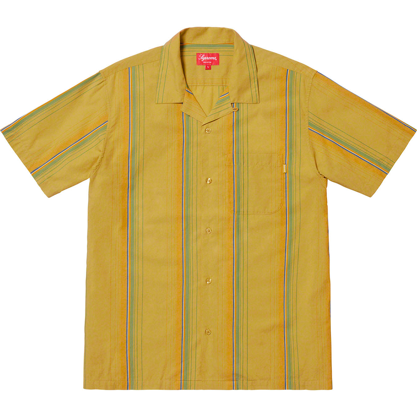 Supreme Vertical Stripe S/S Shirt