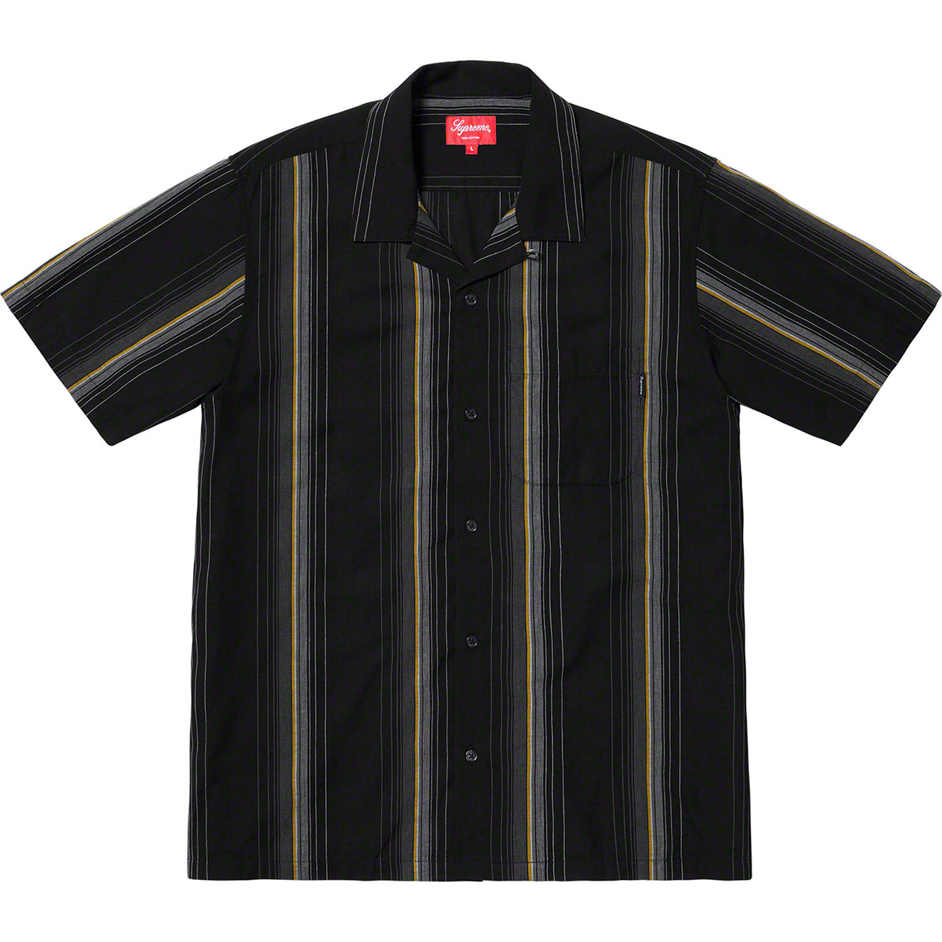 Supreme Vertical Stripe S/S Shirt