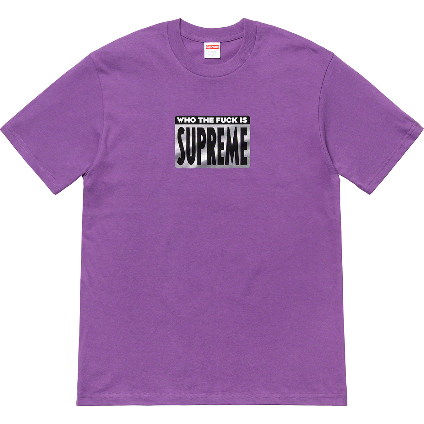 Who The Fuck Tee | Supreme 19ss