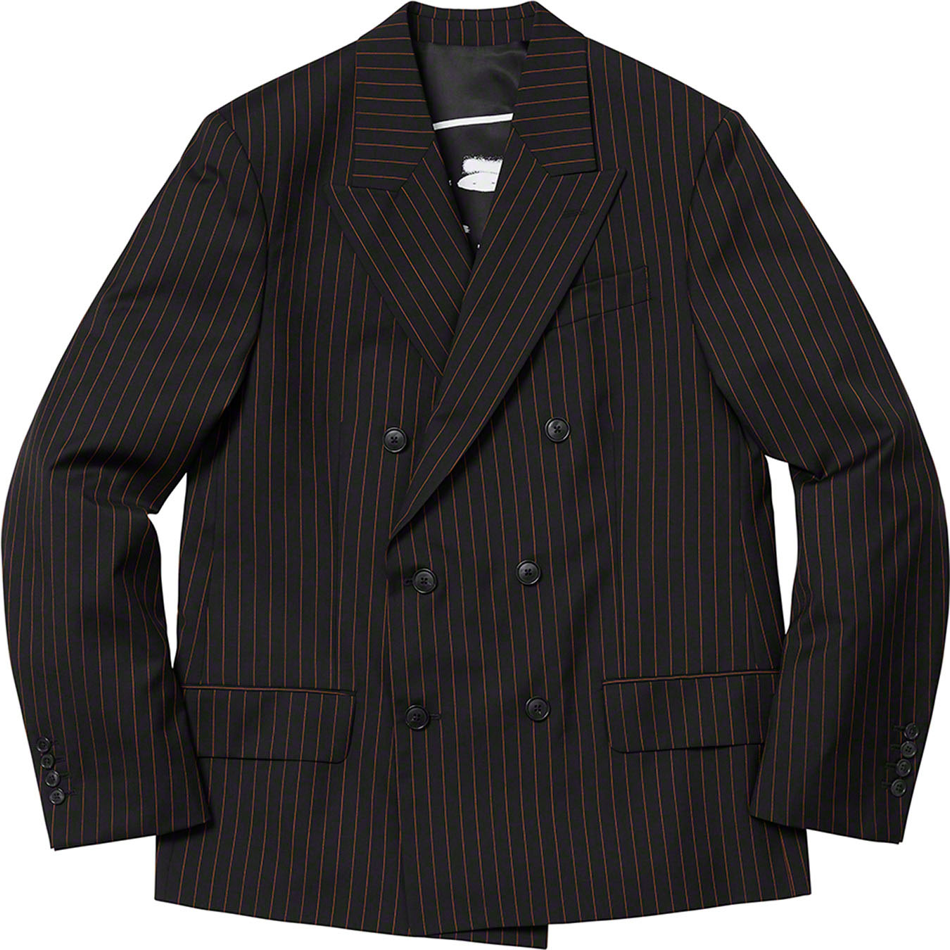 Supreme®/Jean Paul Gaultier® Pinstripe Double Breasted Blazer 