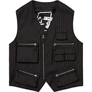 Supreme®/Jean Paul Gaultier® Pinstripe Cargo Suit Vest
