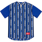 Supreme Jacquard Logo Baseball Jersey