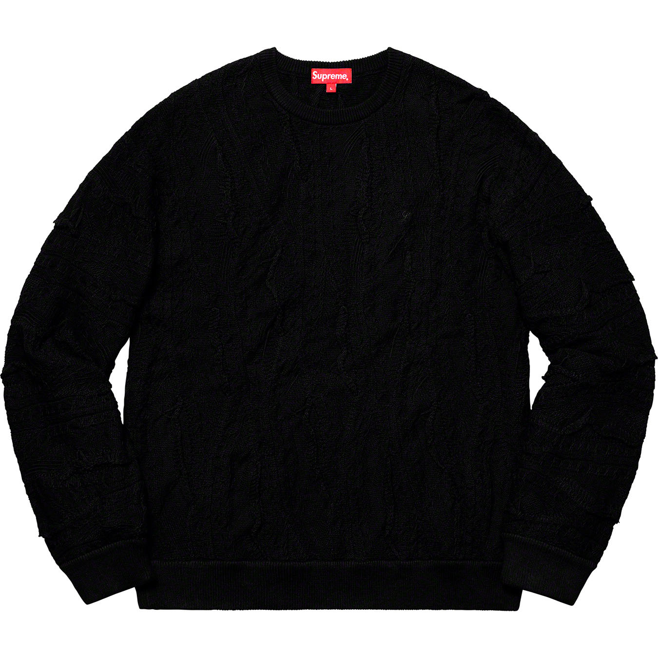 Supreme Textured Pattern Sweater