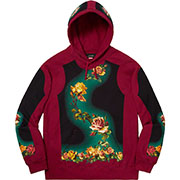 Supreme®/Jean Paul Gaultier® Floral Print Hooded Sweatshirt