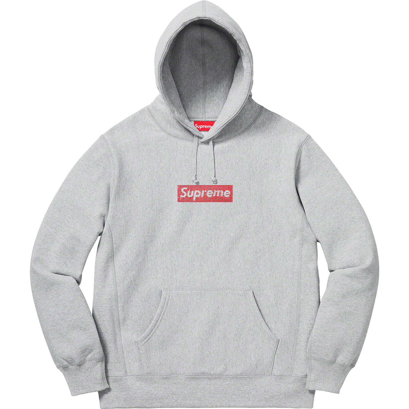Supreme®/Swarovski® Box Logo Hooded Sweatshirt | Supreme 19ss