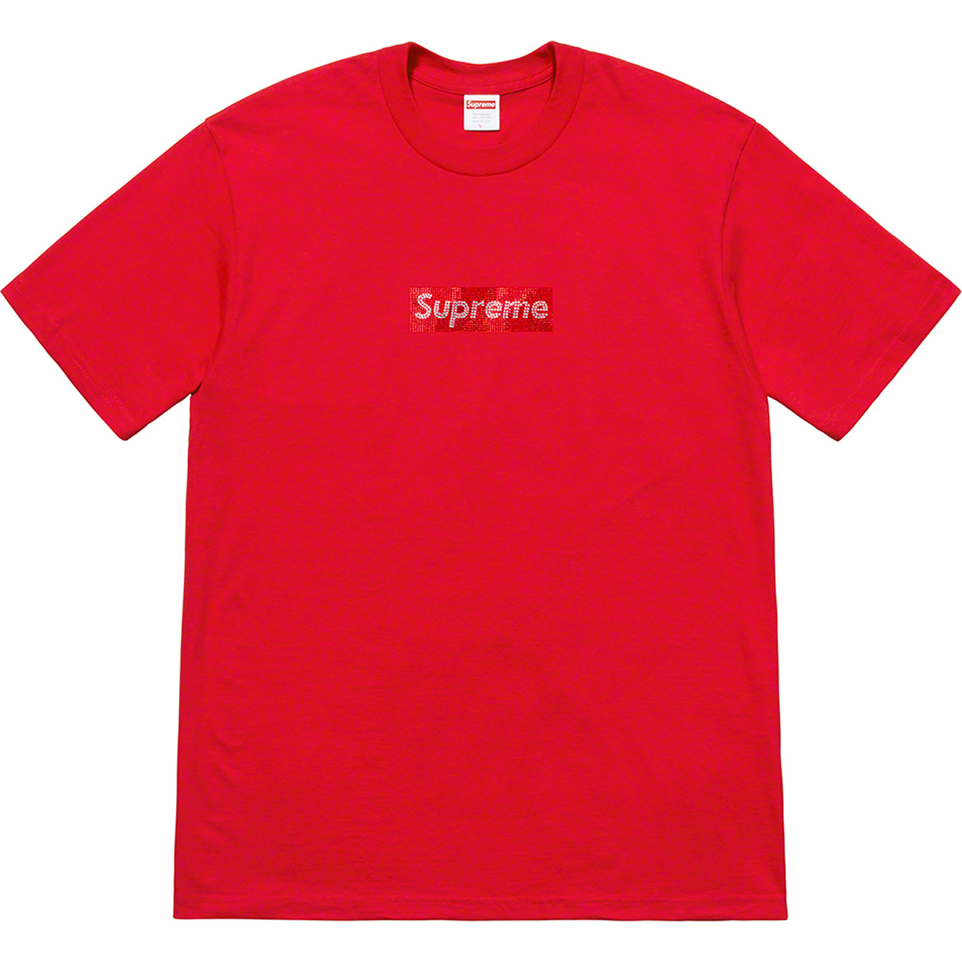 Supreme®/Swarovski® Box Logo Tee | Supreme 19ss