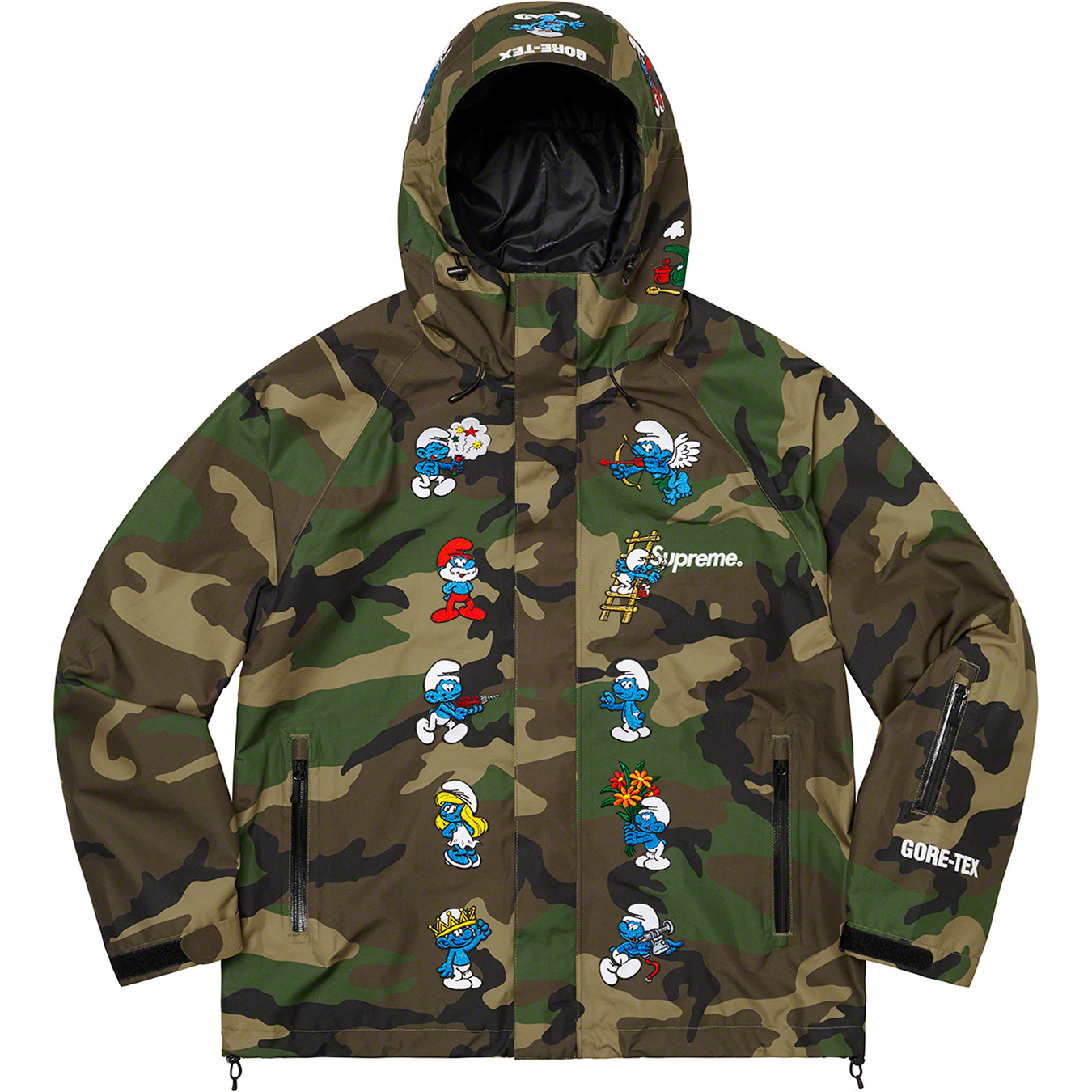 Supreme - Smurfs GORE-TEX Shell - パーカー