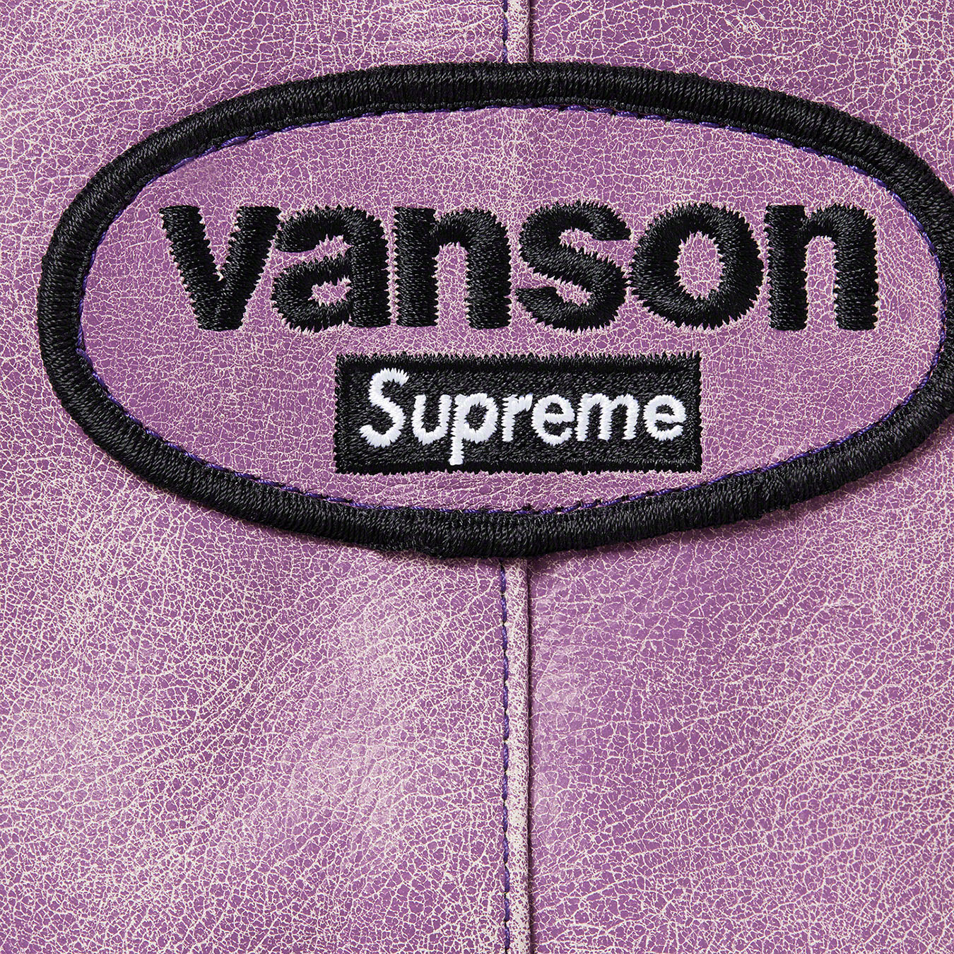 Supreme®/Vanson Leathers® Worn Leather Jacket