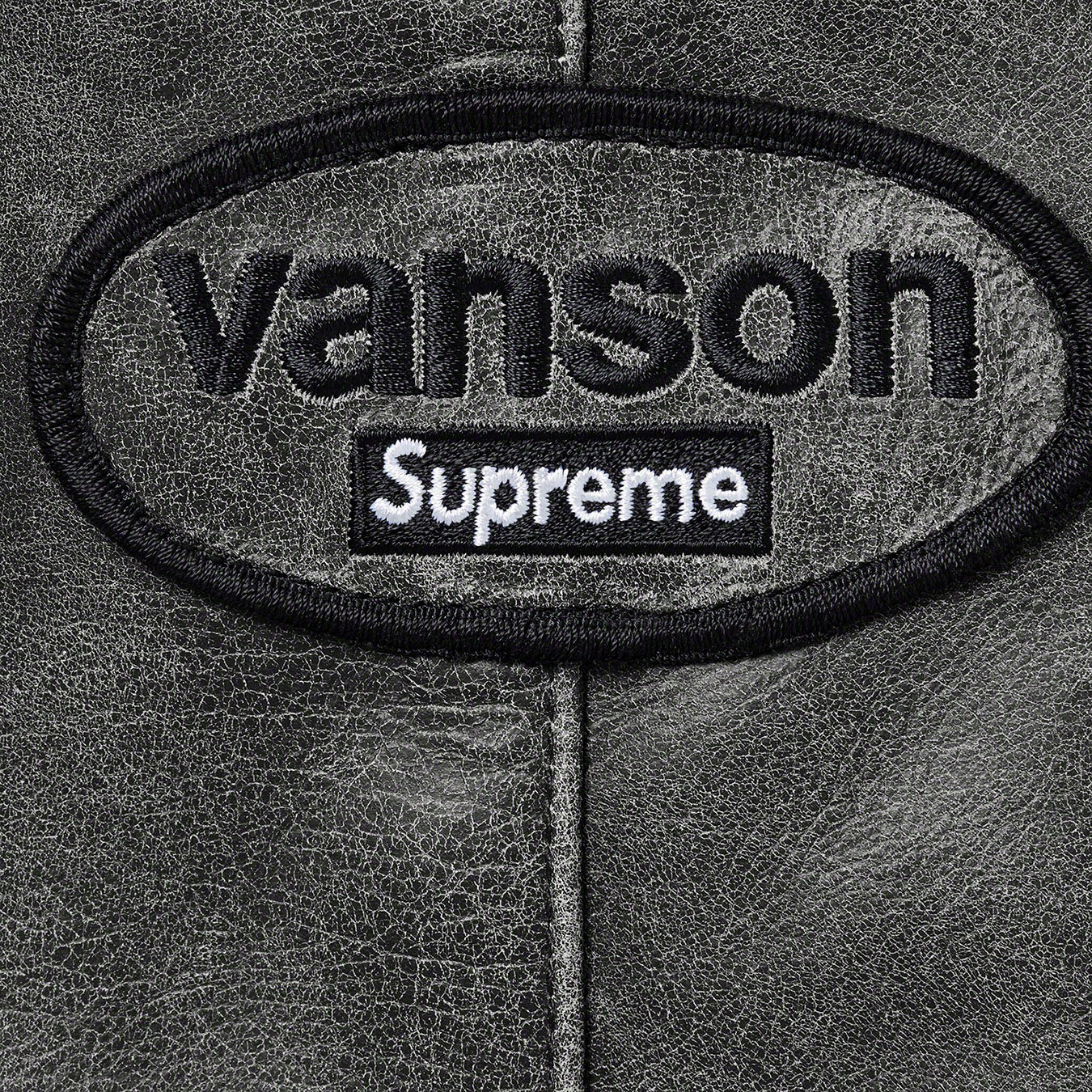 Supreme®/Vanson Leathers® Worn Leather Jacket
