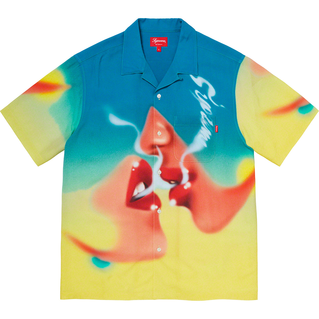 Blow Back Rayon S/S Shirt | Supreme 20fw