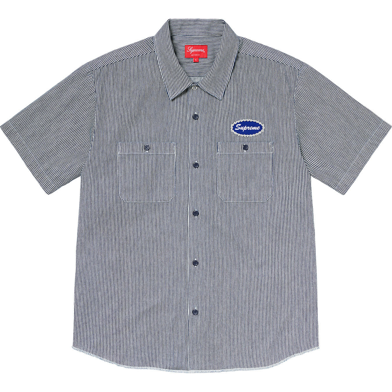 Supreme Studded Patch S/S Work Shirt